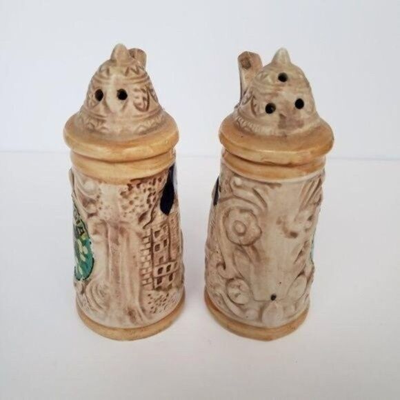 Vintage Kenmar japan Georgia souvenir salt and pepper shaker - Picture 3 of 5